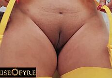 एश्लिन पीक्स जायंट बीबीसी को पीओवी में फक करती है