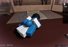 Demon girl goes for round 2 sex with a follower 13 part 2