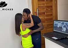 She Called Me For Lunch! It Turned Into A Wild Blowjob!