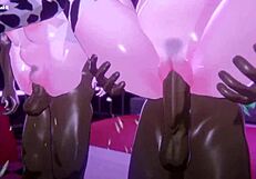 Group activity involves milk production and intense banging