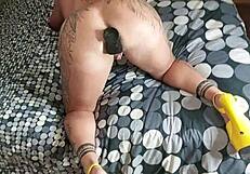 Super intense anal fucking leads to wild double penetration with squirting and rimjob action 😈