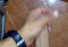 I caught my mother-in-law masturbating and filled her pussy with cum