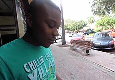 Starving Artist's Caricature Fails, Gets Fed Black Dick Instead?