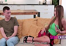 He tried to stay decent but my stepsis was such a total slut, ya know