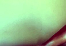 ebony delivers intense hot footjob on big cock