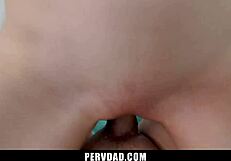 stepdad orders young girl to room for discipline in doggystyle