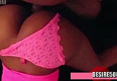 Ebony milf bends over for doggystyle homemade porn