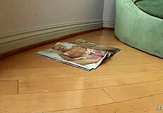 Brown skin curvy girl with big natural tits meets old young black monster cock for quickie