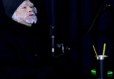 Hot Brunette Does Striptease Showing Beautiful Big Tits After Saying She Dislikes Exposure and Being with Famous People - Tifany Rocha Swing Cast on Sheer Red