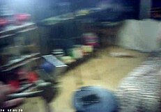 Slim model meets Italian pound machine for POV pussy pounding