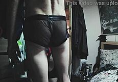 my little 18+ bitch gags on my monster cock