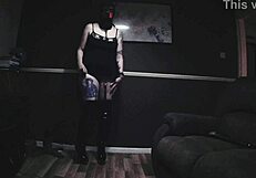 मेरी हॉट 18+ रंडी monster लंड पर गैग कर रही