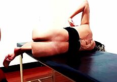 Waxing Client Gets Horny And Has Sex