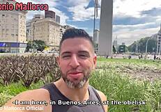 argentinian fitness babe gets picked up at gym for big cock blowjob