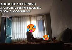 amigo sneaks into bed while my husband leaves for training we rented two beds for all of us