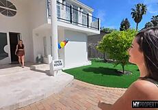 i'm slimthick vic the realtor flirting hard at work in doggystyle missionary cowgirl riding with big ass cumshot