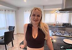 i'm slimthick vic the realtor flirting hard at work in doggystyle missionary cowgirl riding with big ass cumshot