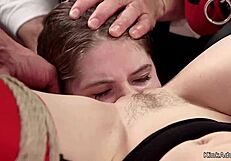 Lesbians Rimming And Fucking In BDSM Orgy