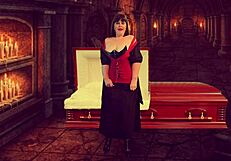 granny vampyra says, 'lick my pussy to orgasm'