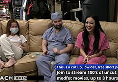 Patient Blare Celeste Gets Hitachi Orgasm From Doctor In Tampa Backstage