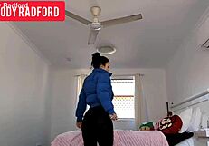 Fat Milf Melody Radford With Big Tits And Ass In Sheer Leggings Gets FUCKED!