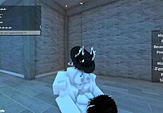 Naughty Girls Have Fun in Roblox