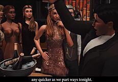 Shemale fucks the stepdaughter's fiance before the wedding