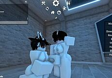 Naughty Girls Have Fun in Roblox