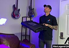 redhead madison morgan meets pizza delivery guy alex legend