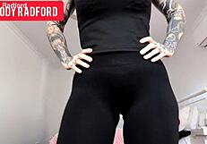 Fat Milf Melody Radford With Big Tits And Ass In Sheer Leggings Gets FUCKED!