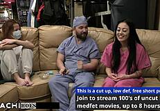 Patient Blare Celeste Gets Hitachi Orgasm From Doctor In Tampa Backstage