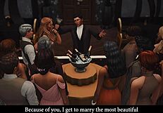 Shemale fucks the stepdaughter's fiance before the wedding