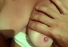 Hot stepmom public tease blowjob