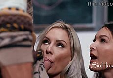 dyke teachers katrina colt kenzie taylor nathan bronson help desperate male colleague