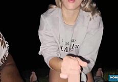 Scarlet Taylor And Busty Ebony Juliana Share Dicks In 4some