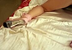 White Milf In Satin Gets Pussy And Ass Licked