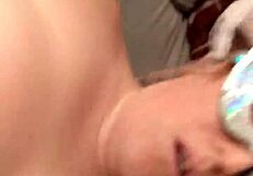 Ginger lady takes on masked amateurs in intense bbw action.