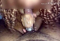 Hotwife Recebe Gozada na Cara com Creampie