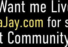 सारा जे मिस्ट्री के साथ ह्यूज कॉक चाटती है