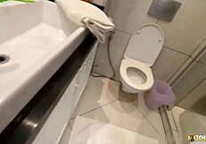 young thai milf in bodysuit begs for creampie after doggystyle blowjob