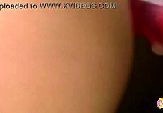 strapon play with blonde lesbian in casting scene