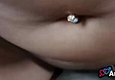 oh he grabbed that brazilian brunette by the waist and made her cum loudly