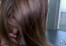 Big ass slut got huge dick in tight horny pussy from behind