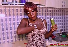 My african sex addicted wife latina caught masturbating in her private room with local dildo.