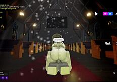 Roblox fucks a nun in church