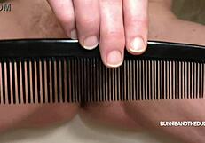 explore the wild, untamed redhead's intimate close-up moments with her partner in homemade pov