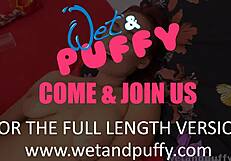 Watch this hot girl stretch her pussy? She toys herself eagerly.