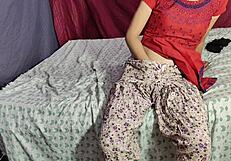 Desi milf maid with big boobs gets stripped and fucked by saheb