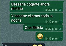 Caliento a mi novia por whatsapp y me termina dando un par de sentones latina couple ass big ass cute sexy