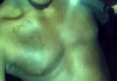 Showing natural tits privately on warm night, moving like a wolf!